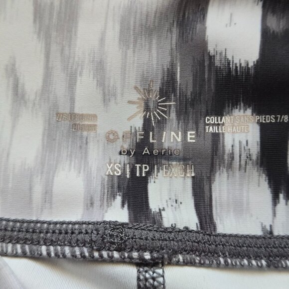 Aerie OFFLINE Shine High Waisted Crossover Leggings Women's Sz XS - Picture 6 of 7